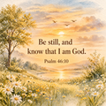 Bible Verse Magnet - Psalm 46:10