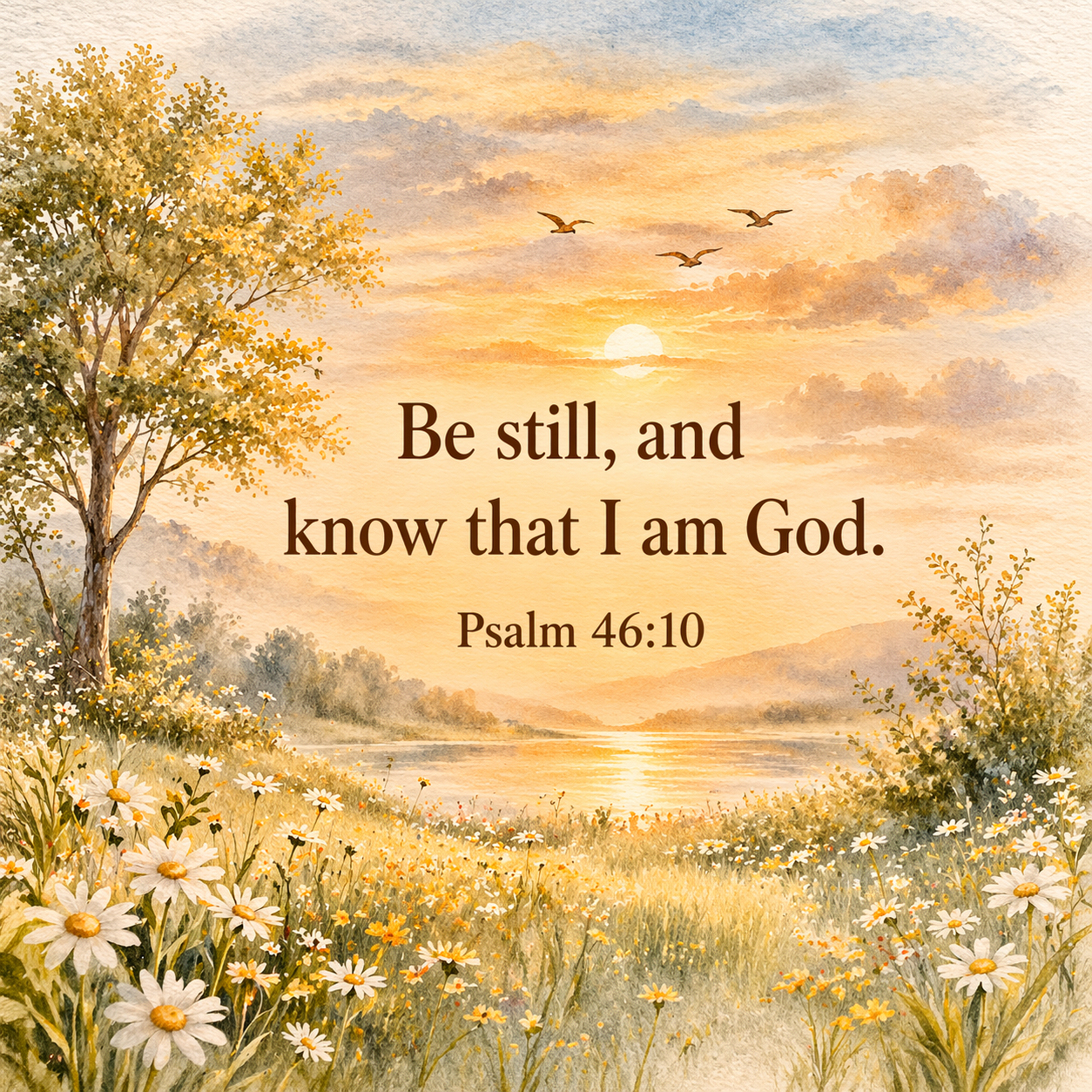 Bible Verse Magnet - Psalm 46:10